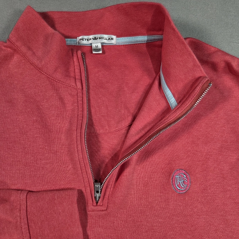 Peter Millar Red Men's Sweater